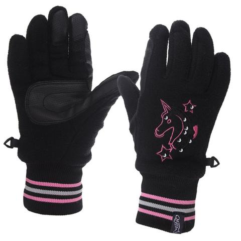 Rękawiczki zimowe QHP Leyla czarne
