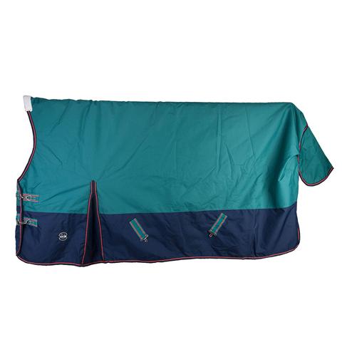 Derka padokowa HKM highneck 600D poliester 400g granat-zielony