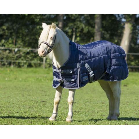 Derka stajenna QHP Falabella 200g granatowa