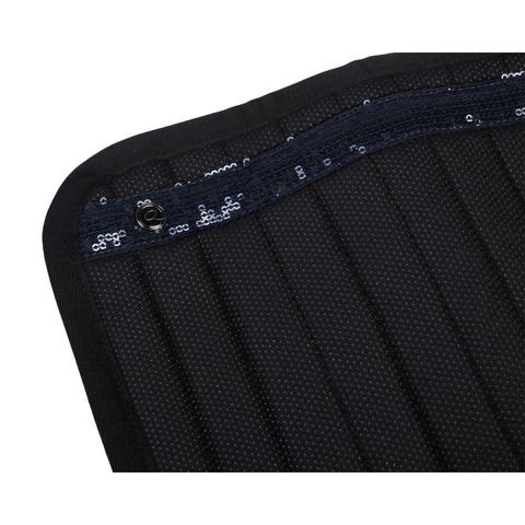 Podkładki pod bandaże QHP Brilliance Blueberry czarno-ciemnofioletowe