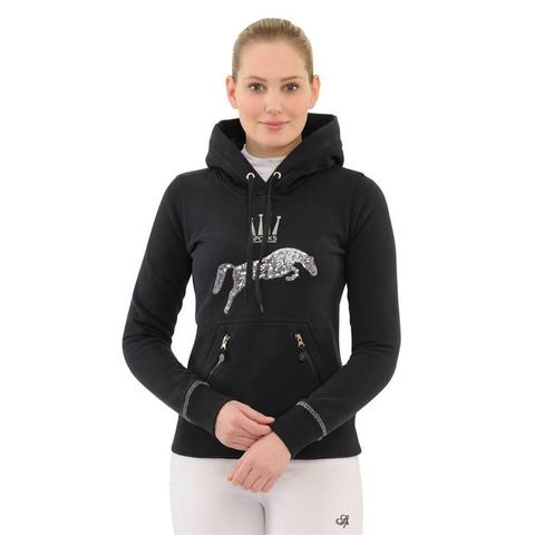 Bluza z kapturem Spooks Logo Sequin Hoody Navy, granatowa