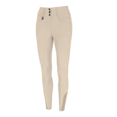 Bryczesy Pikeur Candela Gr Full Patches Beige, beżowe