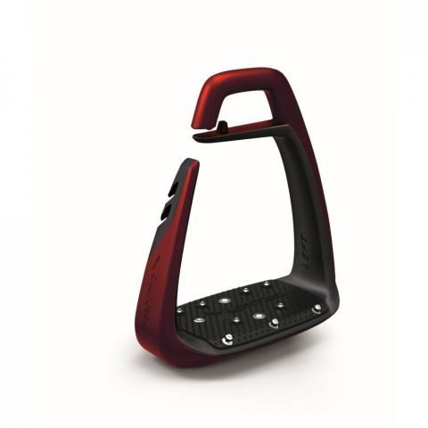 Strzemiona Freejump Soft Up Classic dorośli pearl red-black, perłowy czerwony-czarny