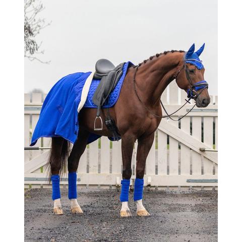 Nauszniki QHP Brilliance Victoria Blue, kobaltowy