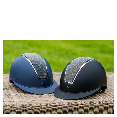 Kask BR Omega Glamourous granatowy