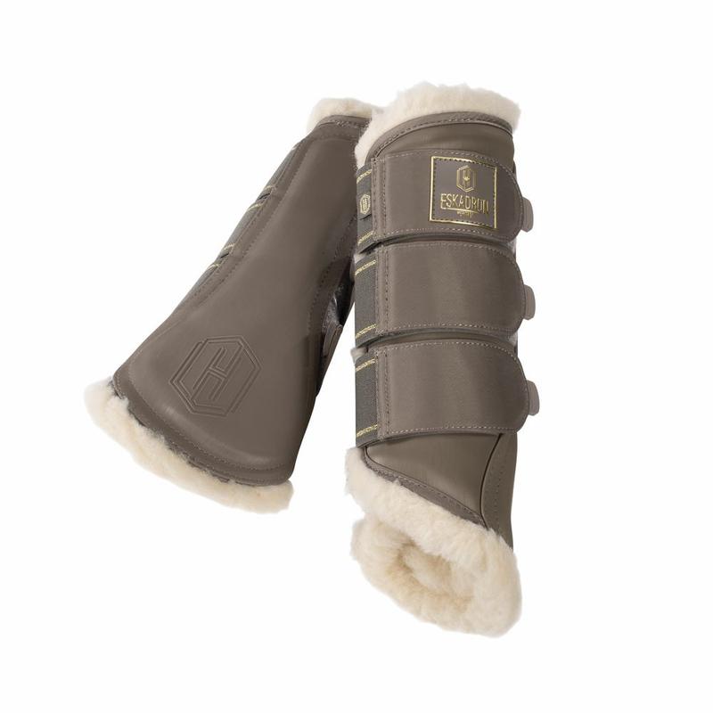 Ochraniacze Eskadron Softslate Evo-Wool Heritage Plaza Taupe, beżowe 2022