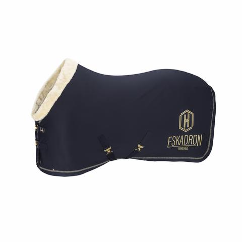 Derka polarowa Eskadron Softshell FauxFur Heritage Navy, granatowa 2022