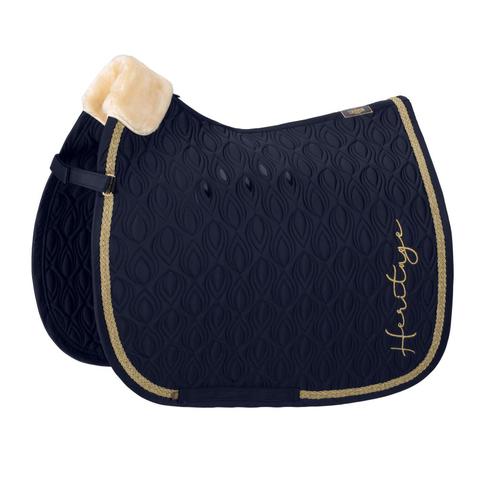 Czaprak Eskadron Glossy Peacock Heritage Navy, granatowy 2022