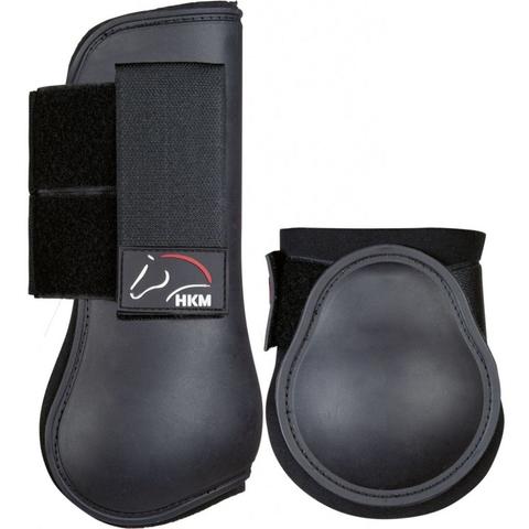 Ochraniacze HKM Classic komplet 4szt czarne