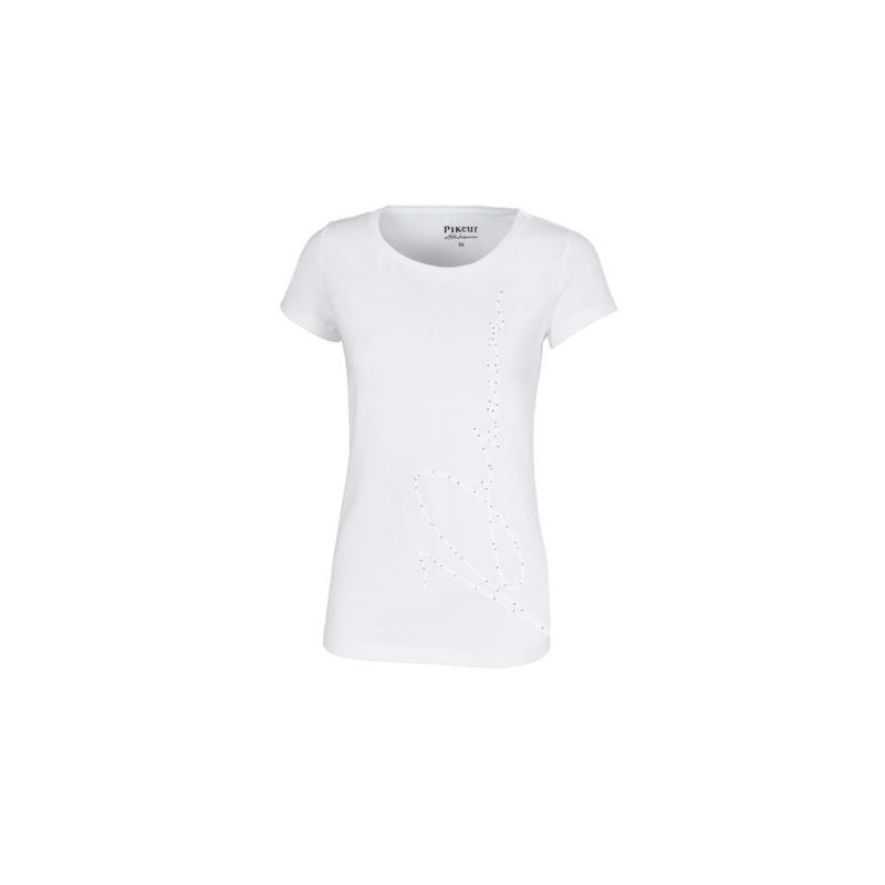 Koszulka damska Pikeur Pary White, biała 2022