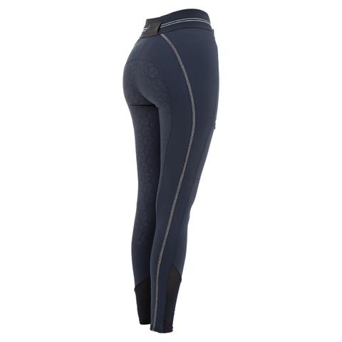 Legginsy damskie Anky Futuristic granatowe