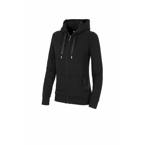 Bluza damska z kapturem Piekur Sinika Black, czarna 2022