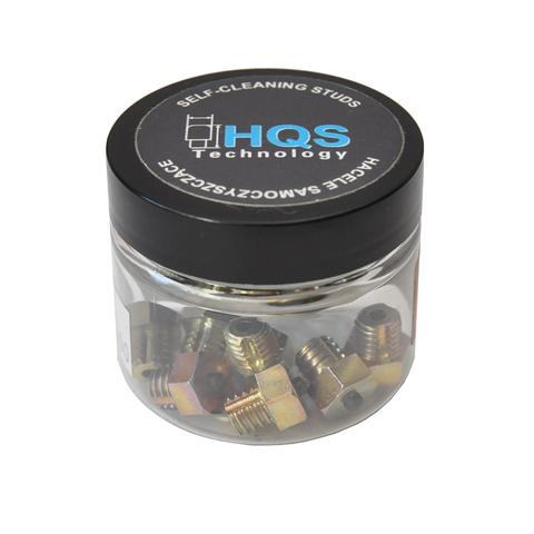 Hacele samogwintujące HQS sześciokąt szpic 8szt. 3/8" 12x12x6mm