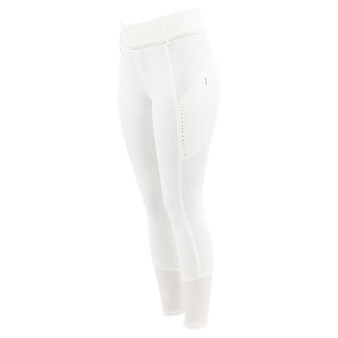 Legginsy damskie BR z silikonowym lejem Aukje białe