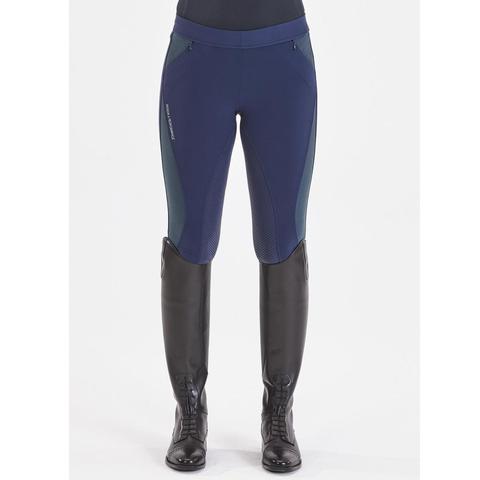 Legginsy damskie Busse Shape niebieskie