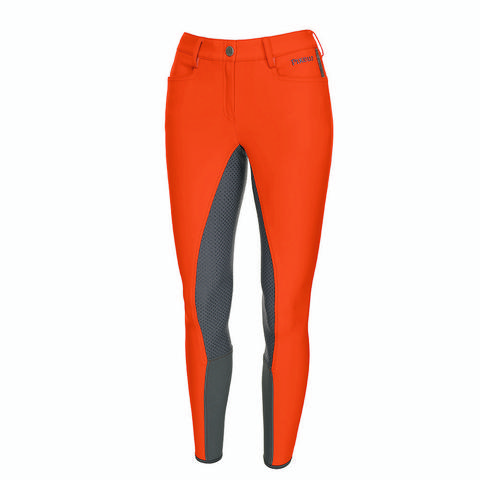 Bryczesy Pikeur Charline Grip pomarańczowo szare 2019