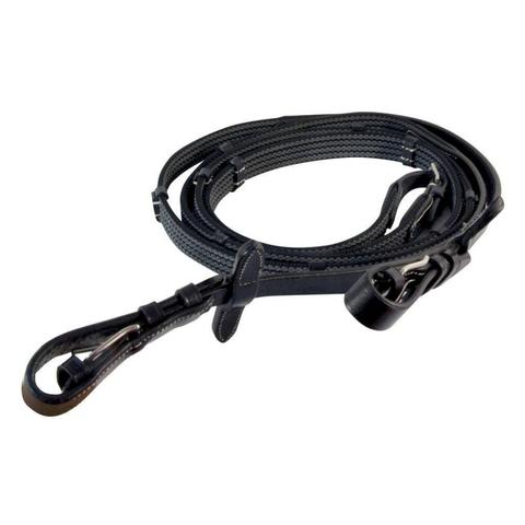 Wodze z naciagiem gumowym York Brighton czarne