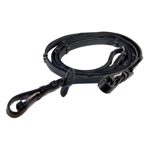 Wodze gumowe York czarne