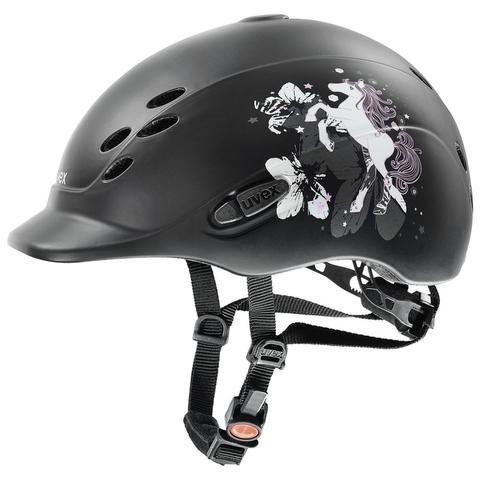 Kask UVEX Onyx Pony czarny matowy