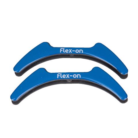 Wkładki magnetyczne do strzemion młodzieżowych Flex-on niebieskie