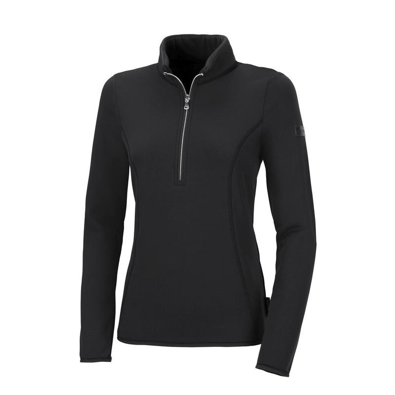 Bluza polarowa damska Pia Functional Black, czarna 2021