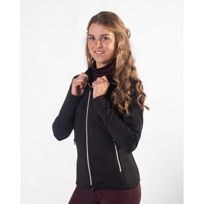 Bluza młodzieżowa QHP Diamond czarna