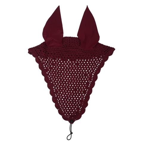 Nauszniki QHP Lungo Burgundy, burgundowy