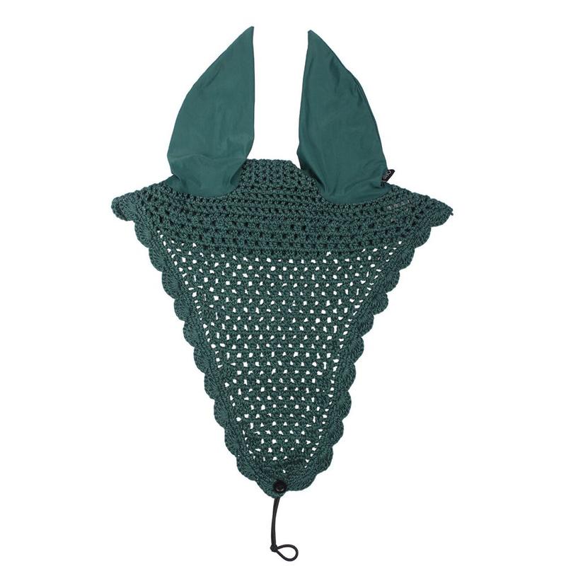 Nauszniki QHP Lungo Dark Green, ciemnozielone