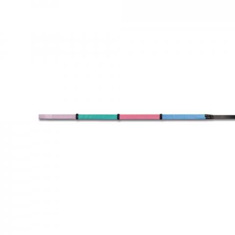 Wodze gumowe Waldhausen kolorowe "Rainbow"