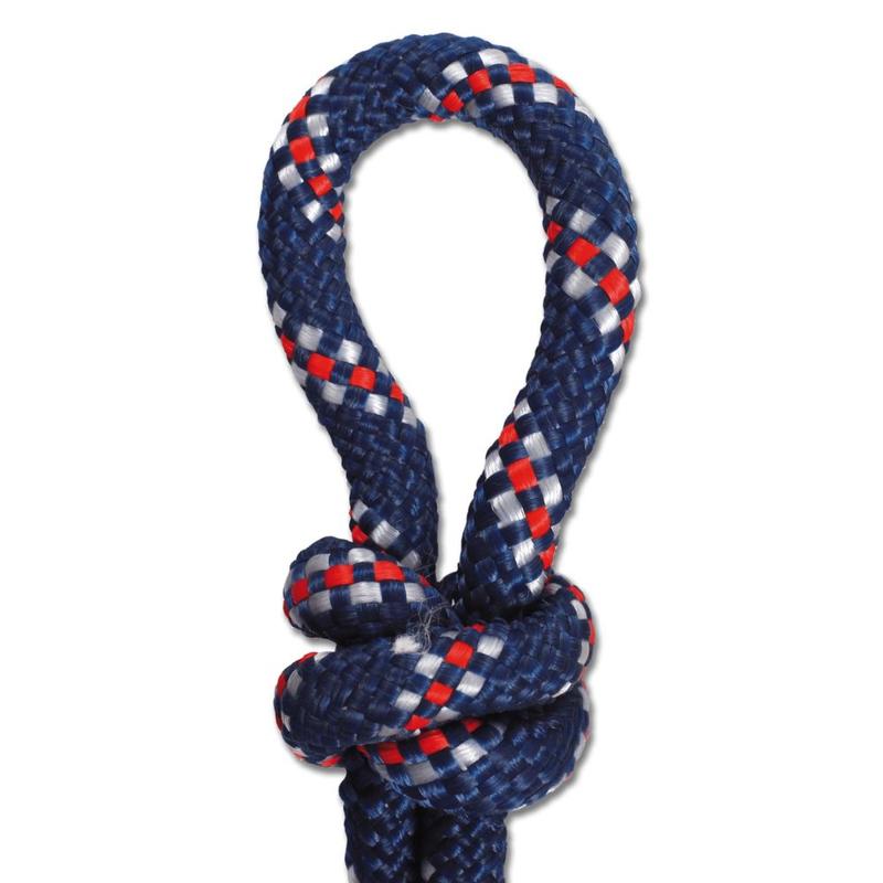 Kantar sznurkowy Waldhausen granatowo-biało-czerwony