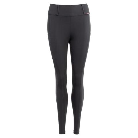 Legginsy damskie BR z silikonowym lejem ciemnoszary
