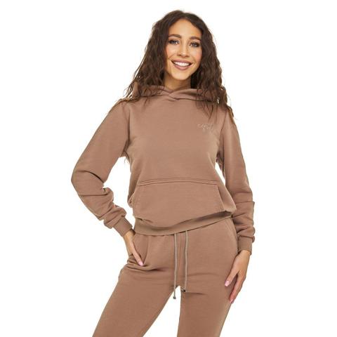 Bluza z kapturem beżowa