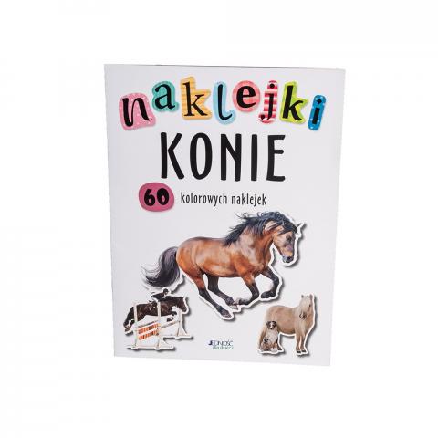 Konie - 60 kolorowych naklejek