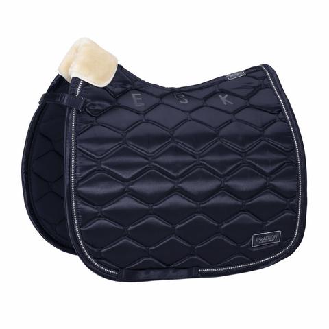 Czaprak Eskadron Classic Sports Satin Crystal Navy, granatowy 2022