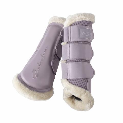 Ochraniacze Eskadron Classic Sports Mesh FauxFur Silk Purple, fioletowe 2022