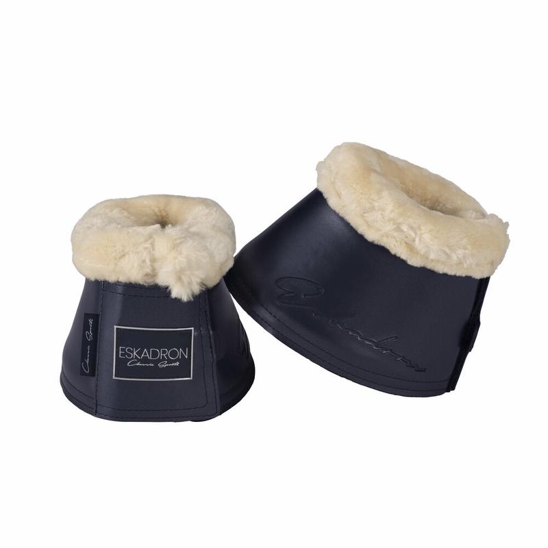 Kalosze Eskadron Classic Sports Mesh FauxFur Navy, granatowe 2022