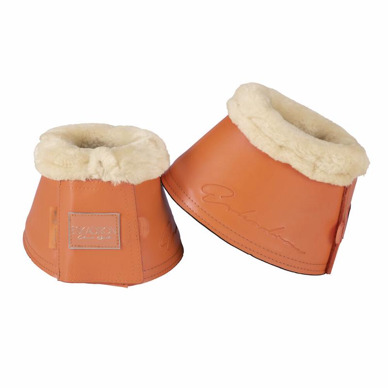 Kalosze Eskadron Classic Sports Mesh FauxFur Soft Peach, pomarańczowe 2022