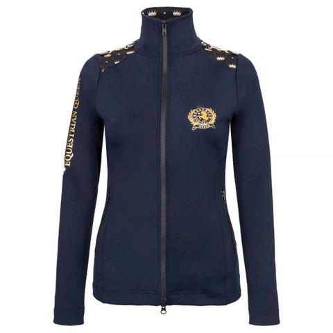 Bluza damska Equestrian Queen Evelyn 22 granatowa