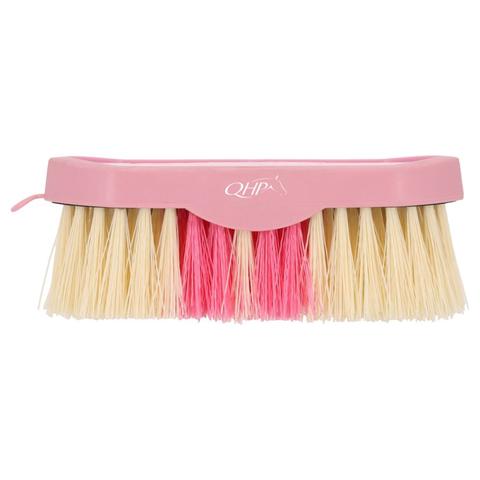 Szczotka QHP Lyvia różowa w serduszka