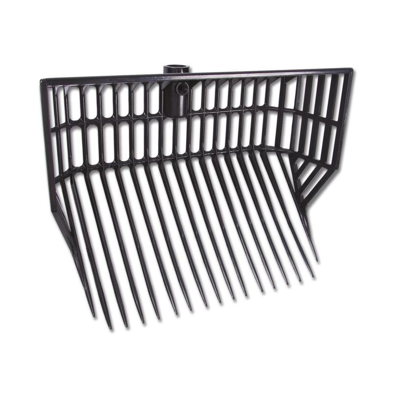 Widły do trocin z wysokimi bokami Waldhausen czarne