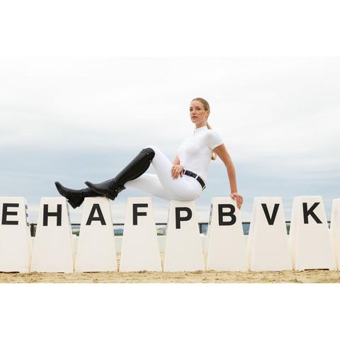 Koszulka konkursowa damska Pikeur Function Shirt White, biała 2025