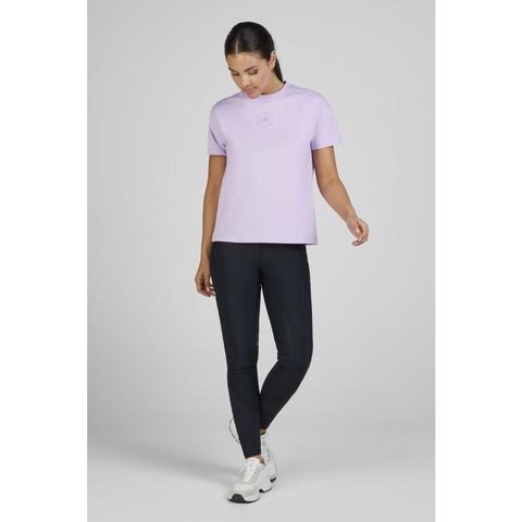 Koszulka damska Pikeur Athleisure Oversized Shirt Lavender Blush, jasnofioletowa 2025