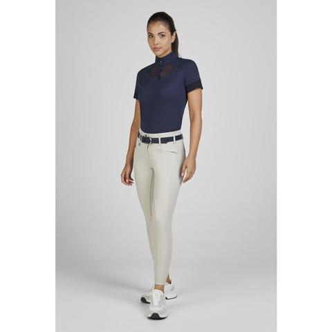 Koszulka damska Pikeur Pique Shirt Navy, granatowa 2025