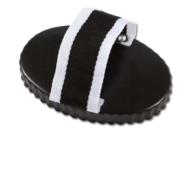 Zgrzebło Waldhausen metalowe czarne