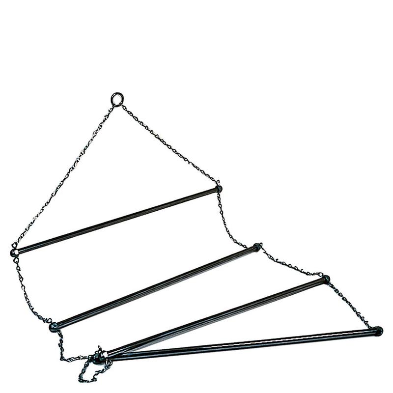 Wieszak drabinkowy BR srebrny