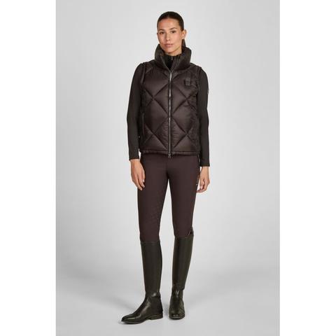 Bezrękawnik damski Eskadron Heritage Black Truffle, ciemnobrązowy 2025/2026