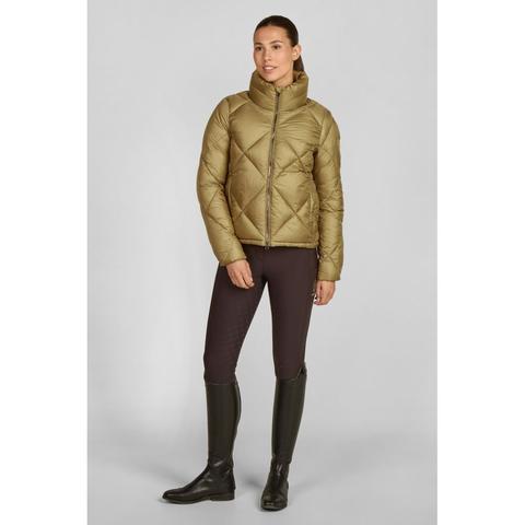 Kurtka damska zimowa Eskadron Heritage Cardamom, złota 2025/2026