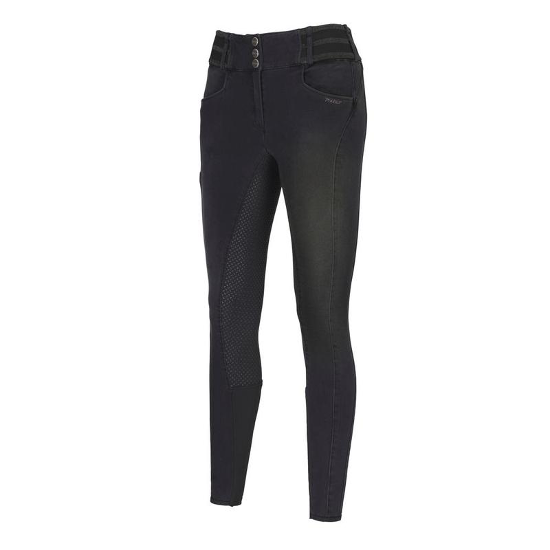 Bryczesy damskie Pikeur Candela Denim Black, czarne 2021