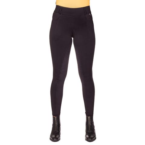 Legginsy damskie QHP Fardau Black, czarne