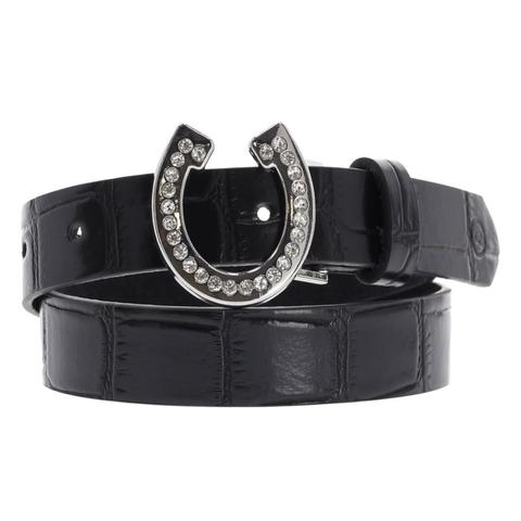 Pasek do spodni dziecięcy QHP Lize czarny